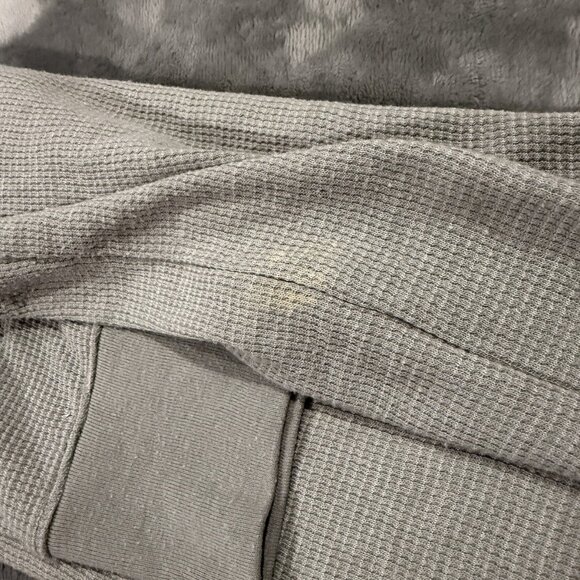 The North Face Women’s Thermal Henley Shirt Size M Gray 3/4 Sleeve - Picture 7 of 7